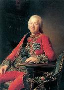 Portrait of Count N.I Panin Alexander Roslin